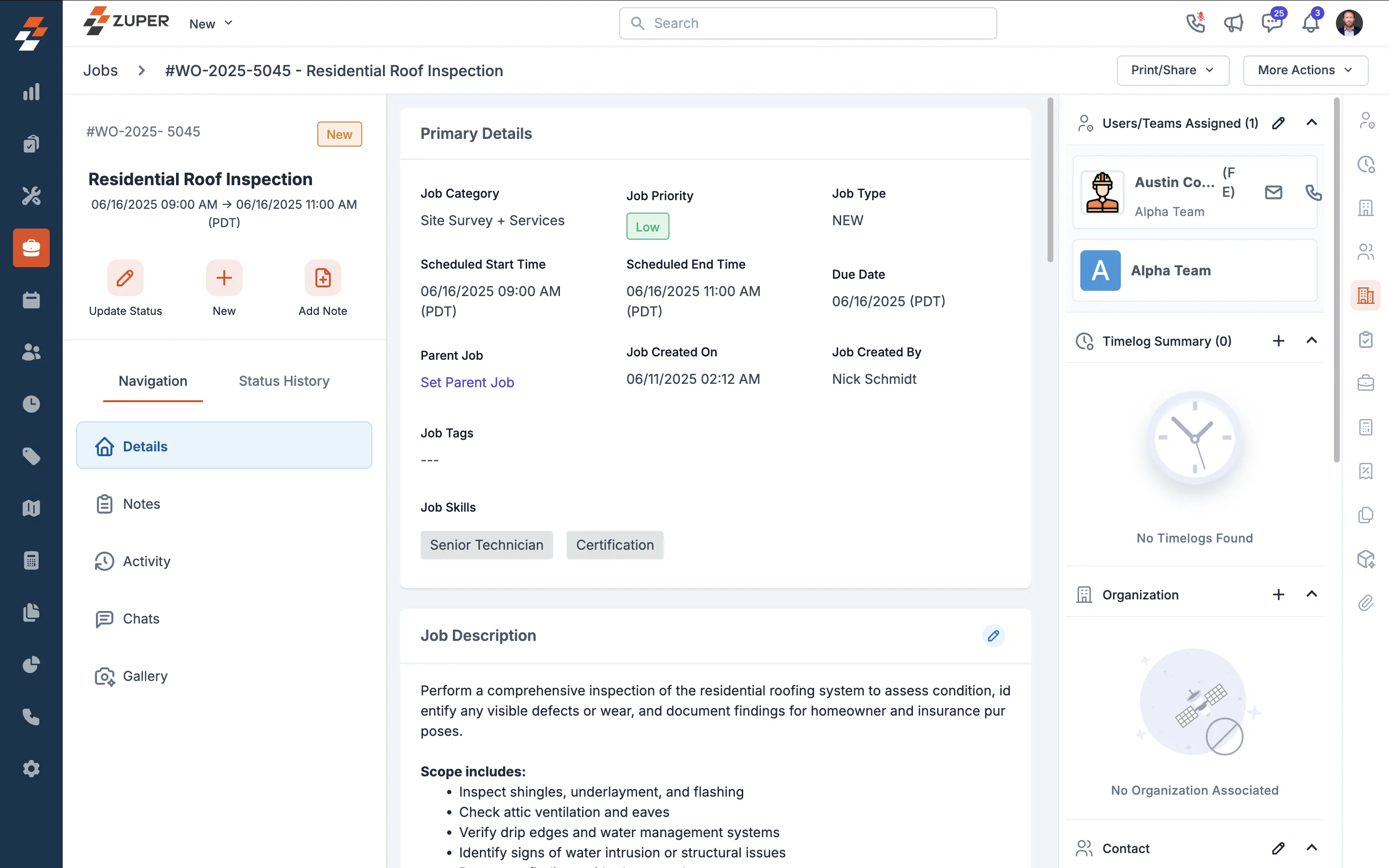 Roofing Measurement Software screenshot