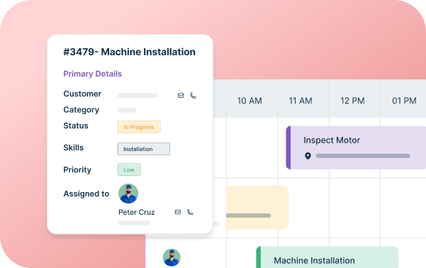 Intelligent scheduling dashboard