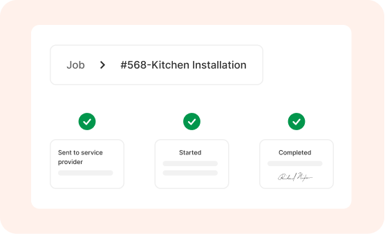 Work order management