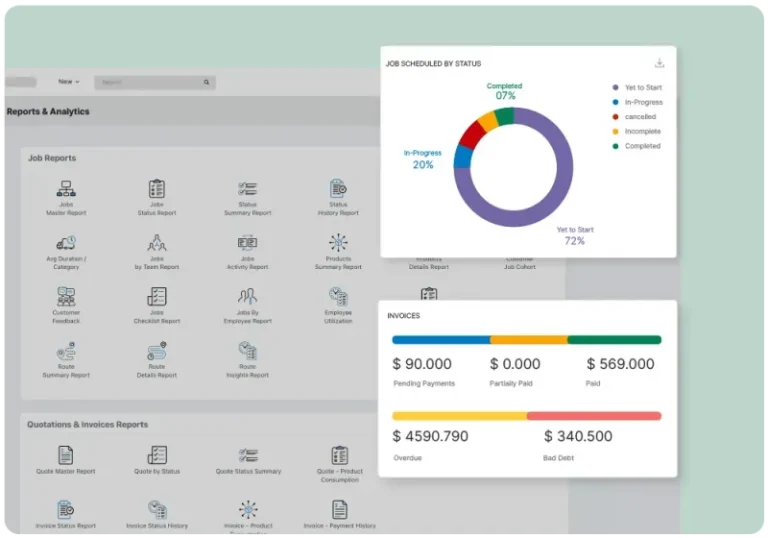 Zuper scheduling board