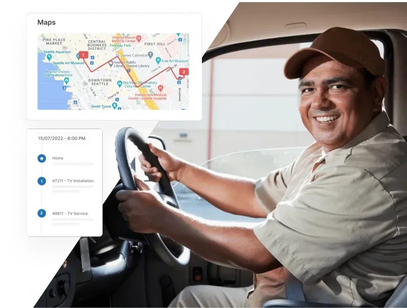 Customer management dashboard